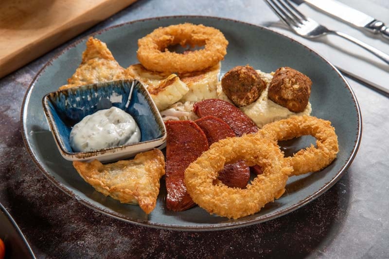 Mixed starters platter
